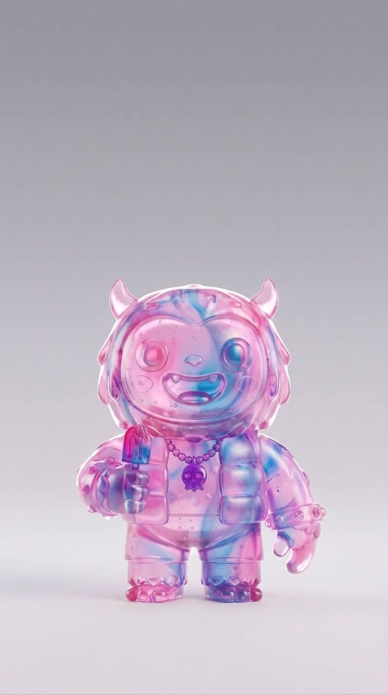 Jolly Yeti Bubble Plastic