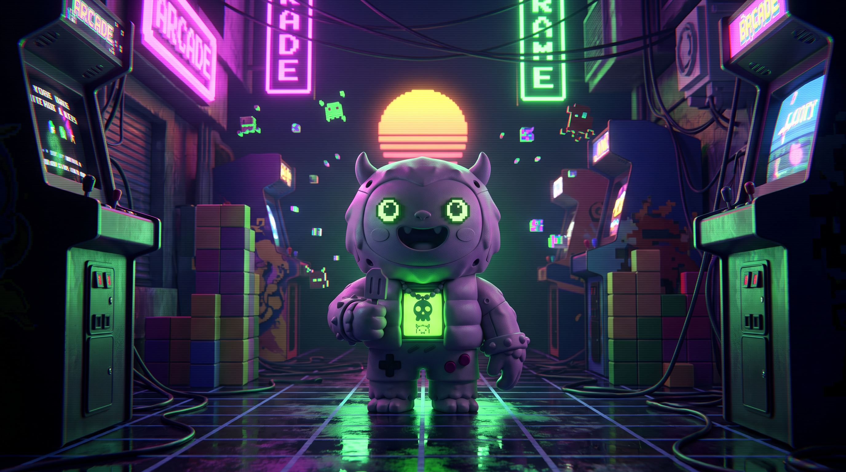 Jolly Yeti Gamer Boy