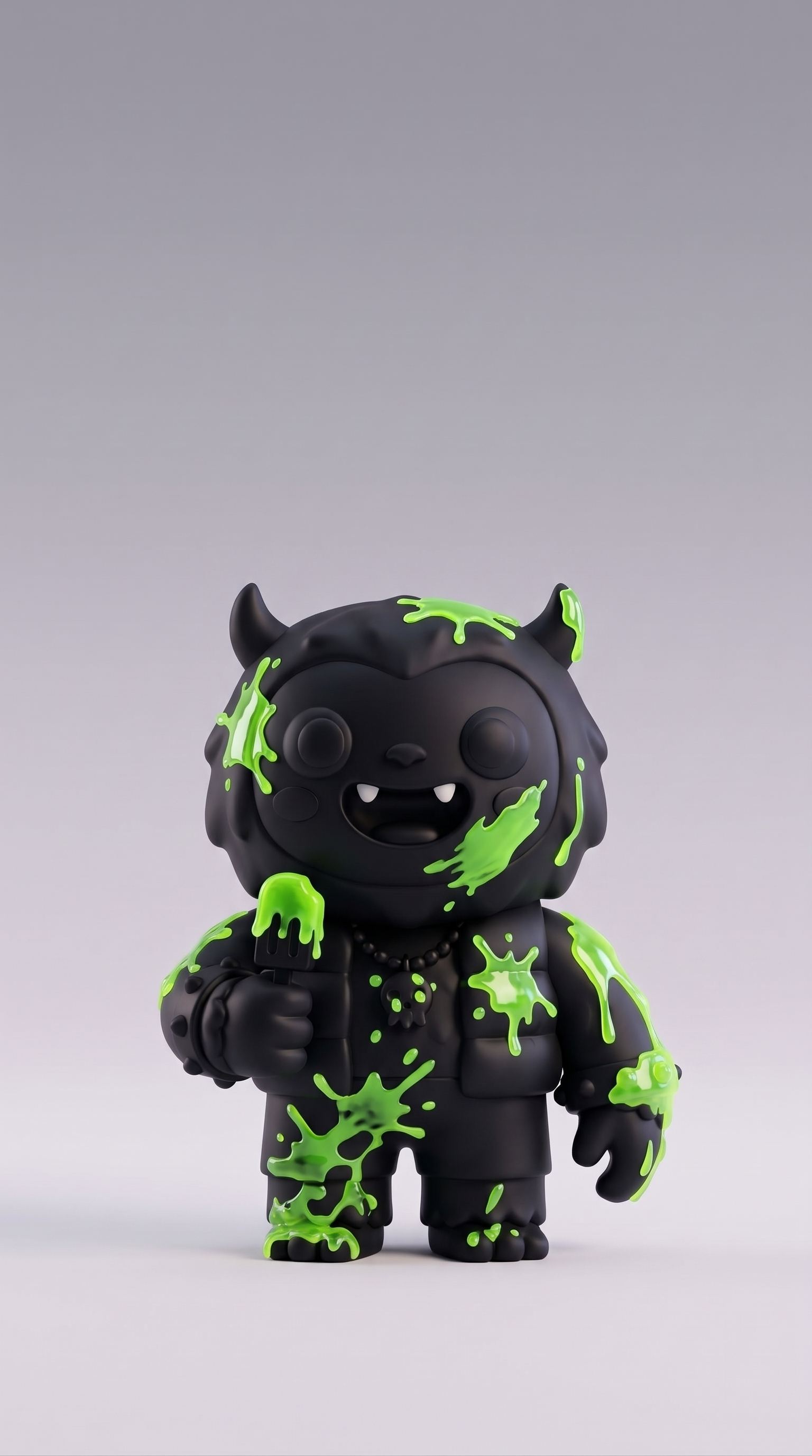 Jolly Yeti Green Slime Splatter